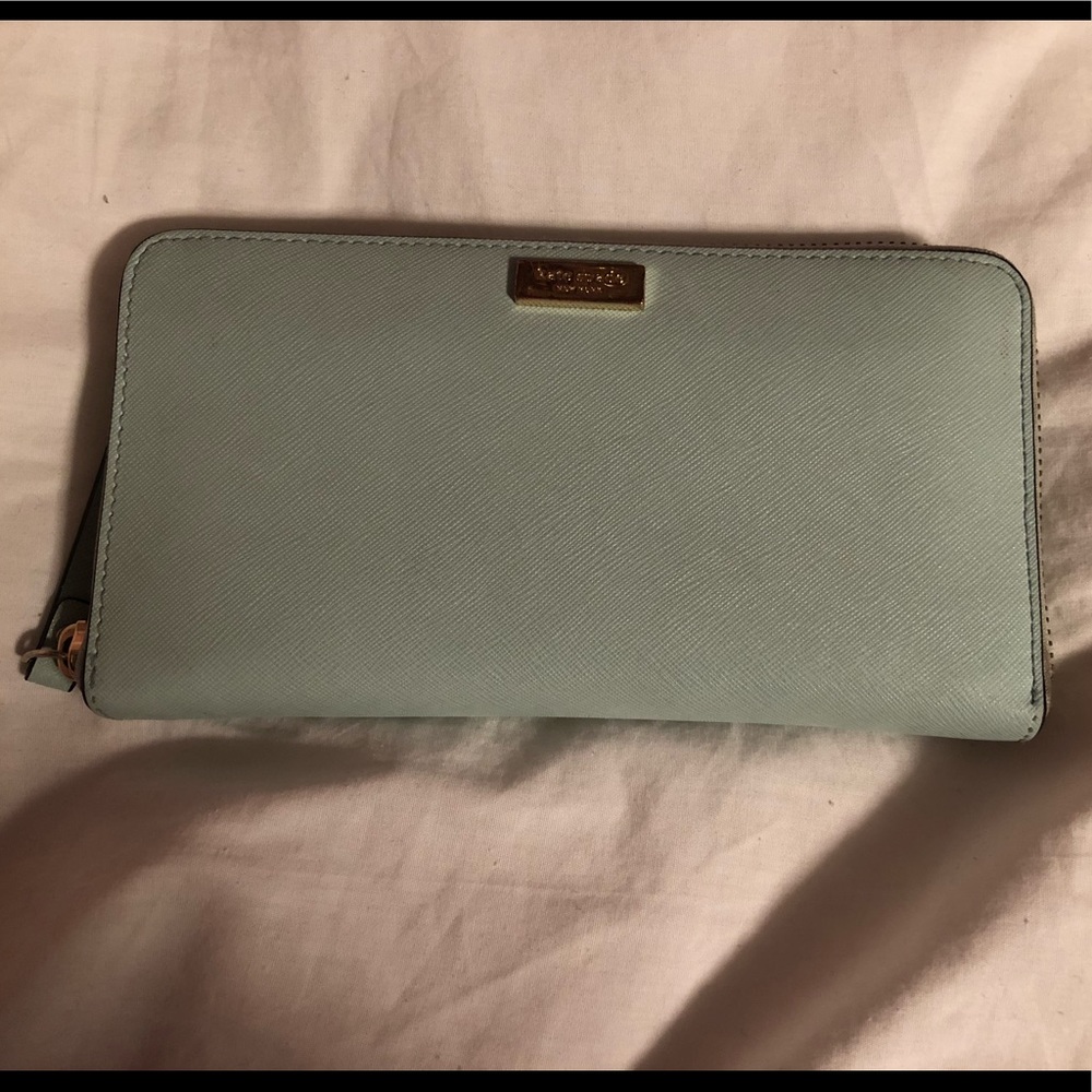 Kate spade zip around wallet